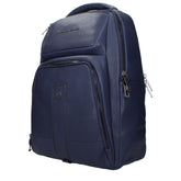 Piquadro Blue Leather Backpack